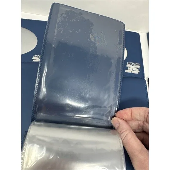 LOT OF 34 Vintage Walmart Spectra 35 Photo Albums Made In USA Mini 4x6 Blue - Picture 16 of 16